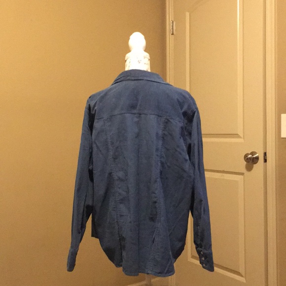 Quizzes “New York” Woman pearl snap shirt - Picture 3 of 4